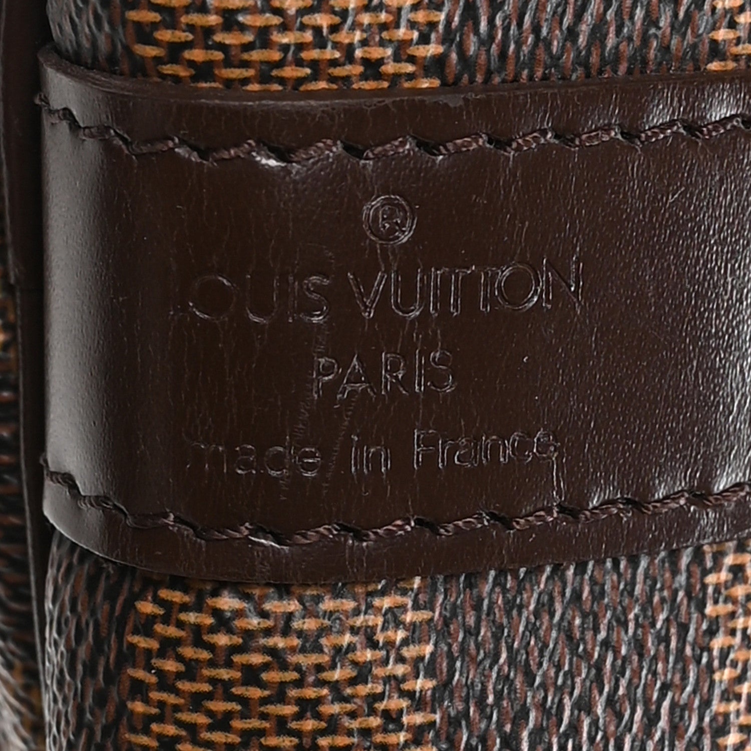 Louis Vuitton Damier Ebene Keepall Bandouliere 55 6 of 9