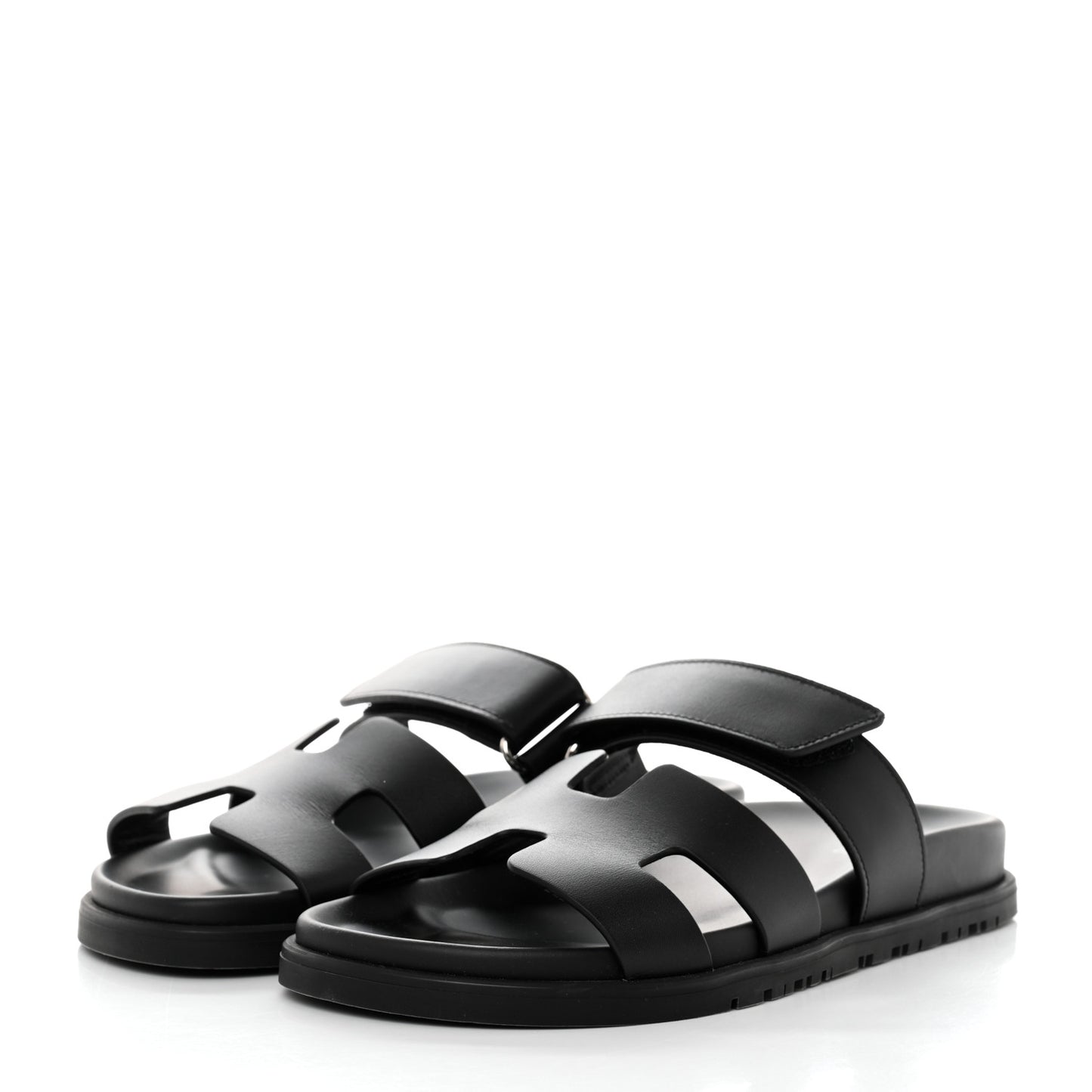 Calfskin Womens Chypre Sandals 36 Black