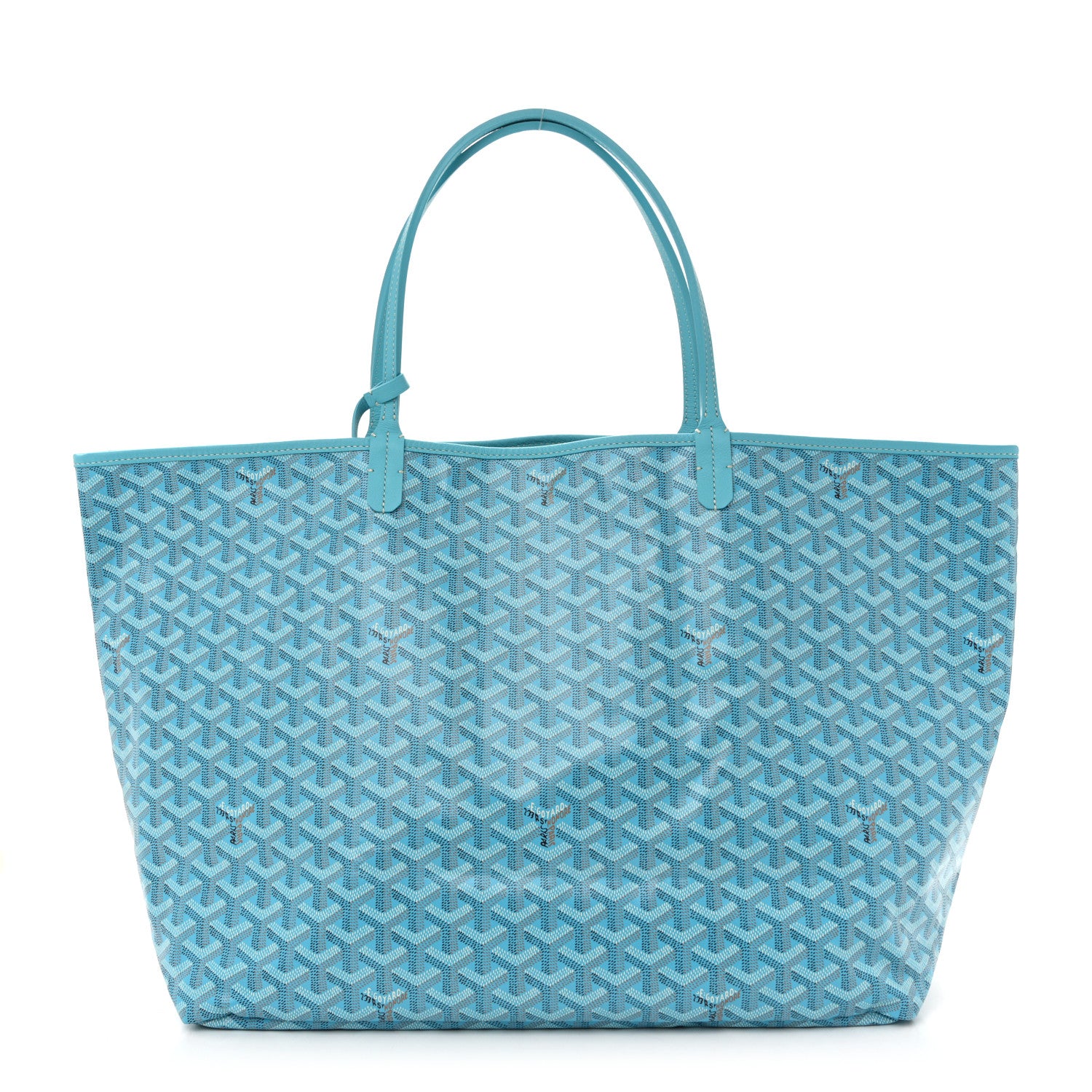 Goyard Goyardine Saint Louis GM Balise Beach Towel Set Turquoise 1 of 14