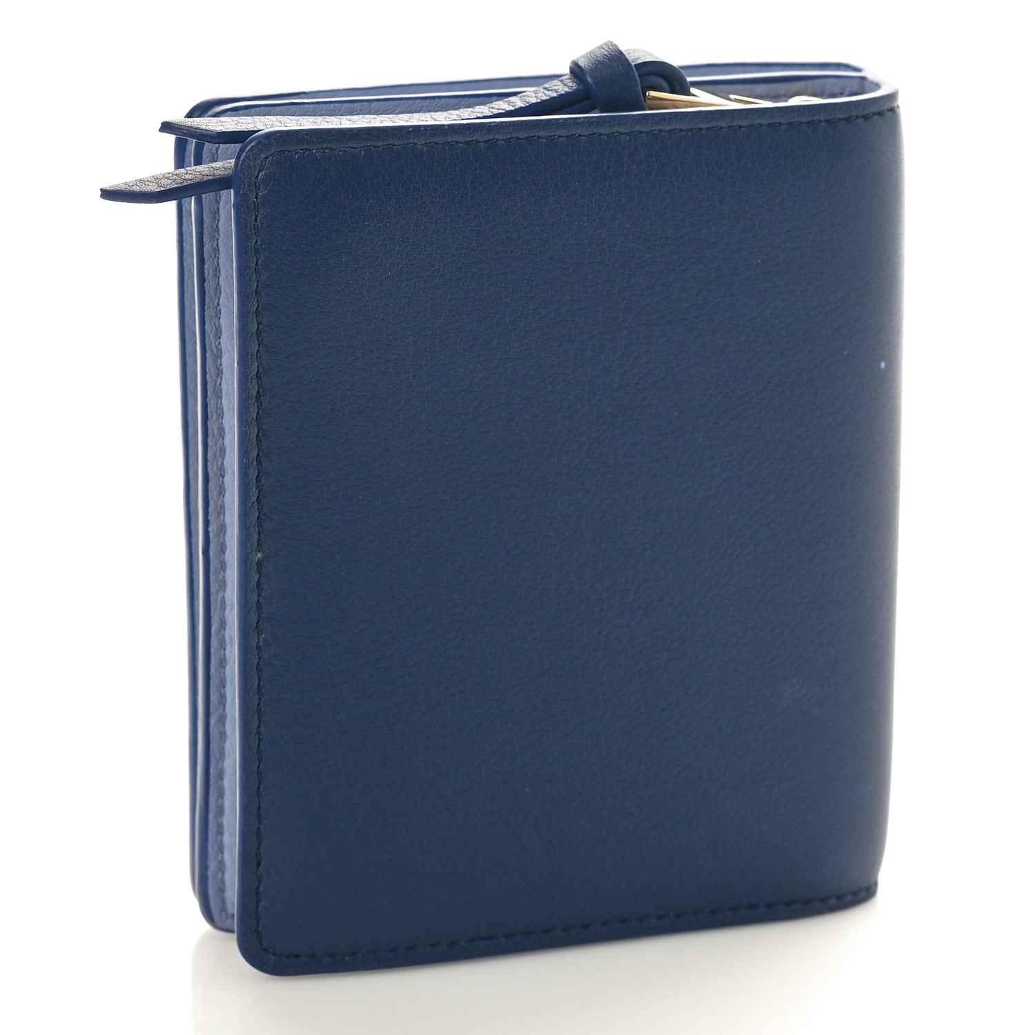 Loewe X HOWL'S MOVING CASTLE Classic Calfskin Magical Sky Compact Zip Wallet Marine 3 of 7