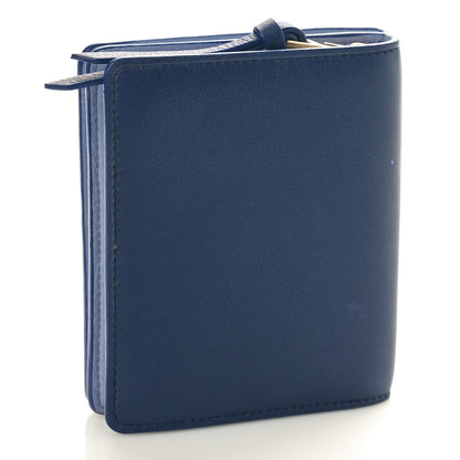 Loewe X HOWL'S MOVING CASTLE Classic Calfskin Magical Sky Compact Zip Wallet Marine 3 of 7
