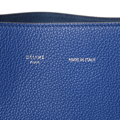 Celine Soft Grained Calfskin Small Belt Cabas Lazuli 6 of 9