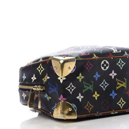 Louis Vuitton Monogram Multicolor Trouville Black 6 of 14