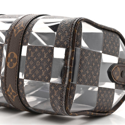 Louis Vuitton PVC Monogram Chess Keepall Bandouliere 25 8 of 13