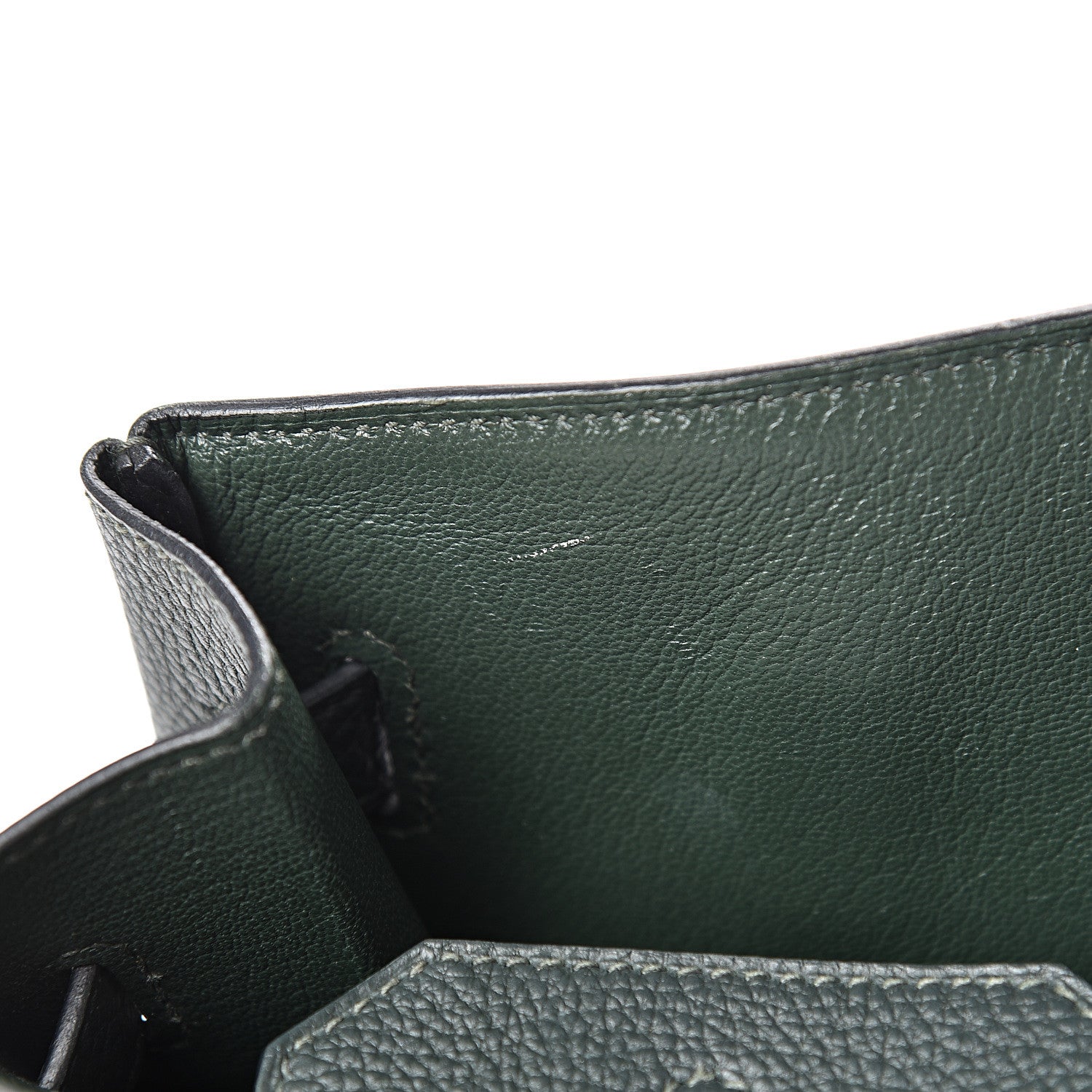 Hermes Togo Birkin 35 Vert Fonce 12 of 19