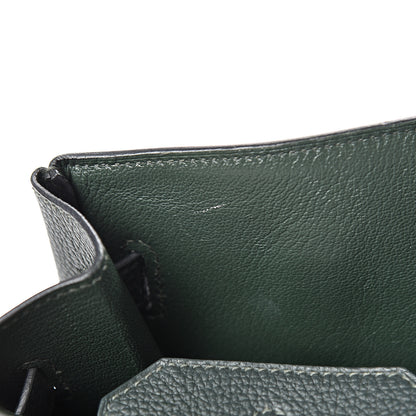 Hermes Togo Birkin 35 Vert Fonce 12 of 19