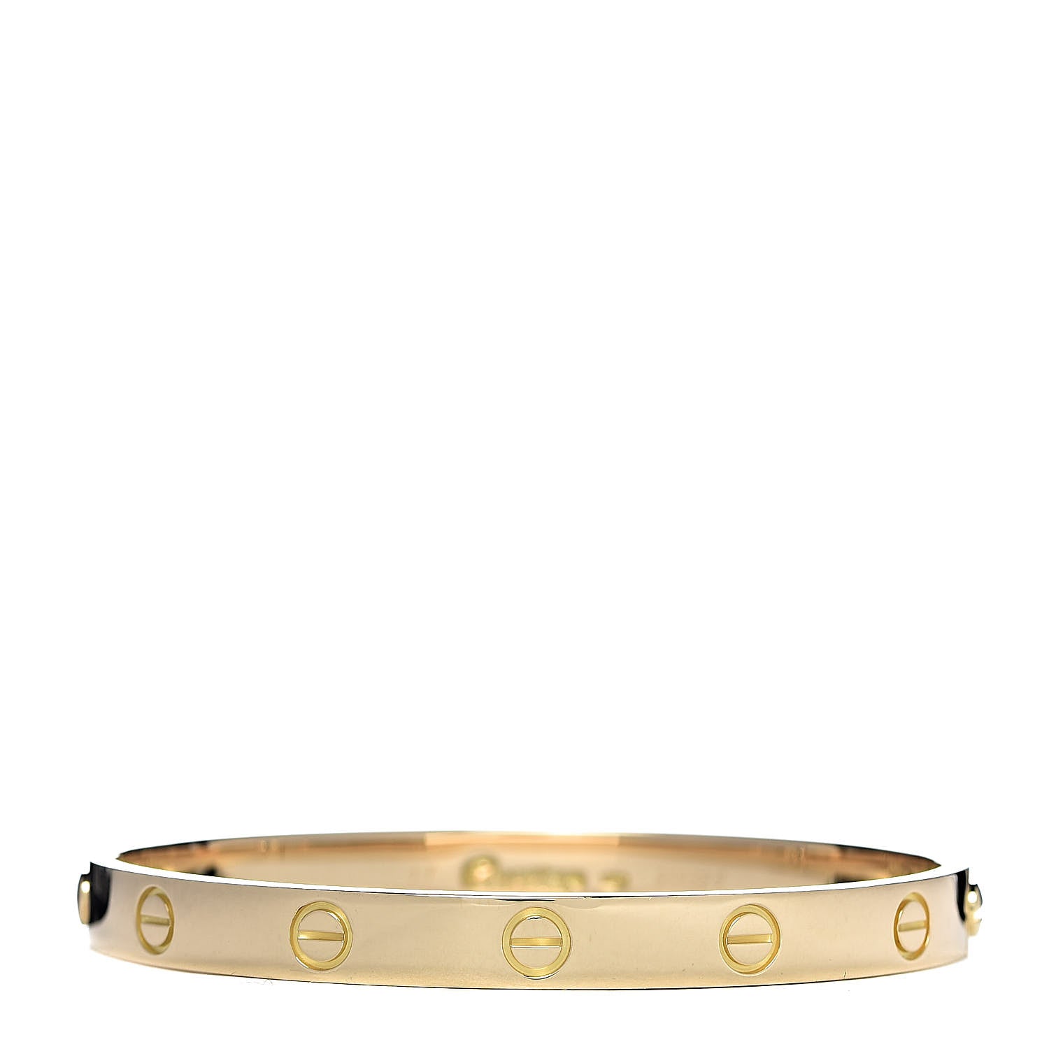 Cartier 18K Yellow Gold LOVE Bracelet 17 1 of 5