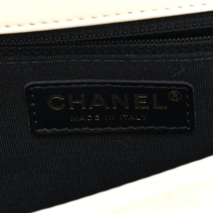 Chanel Braided Calfskin Small My Own Frame Flap White 6 of 10