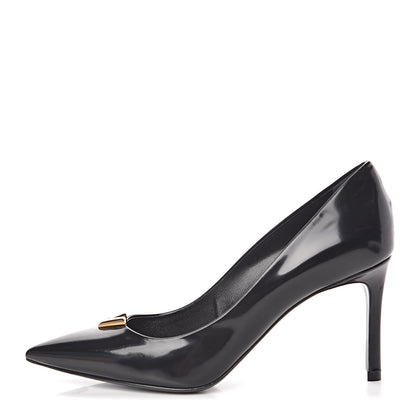 Louis Vuitton Calfskin Heartbreaker Pumps 37.5 Black 1 of 8