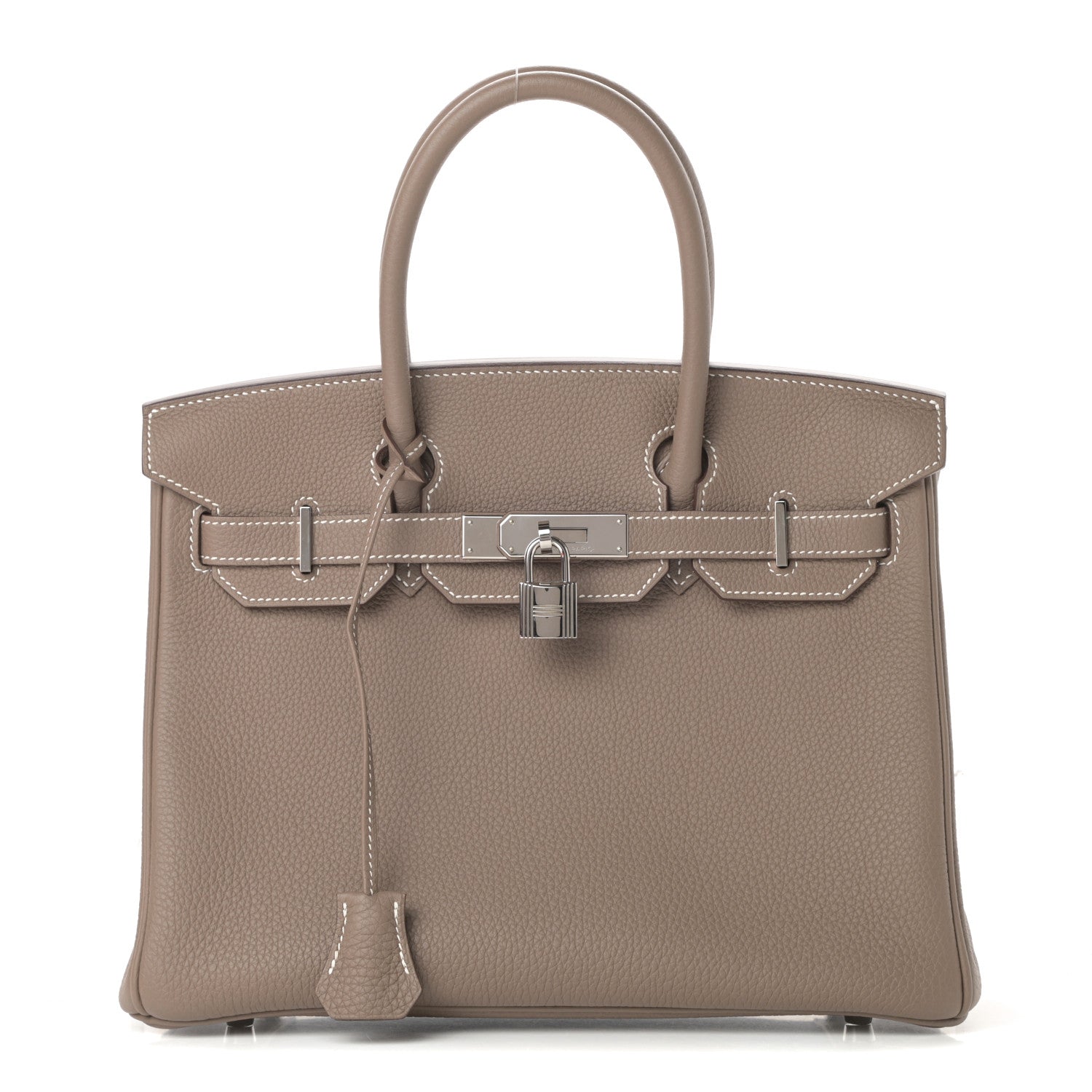 Hermes Togo Birkin 30 Etoupe 1 of 12