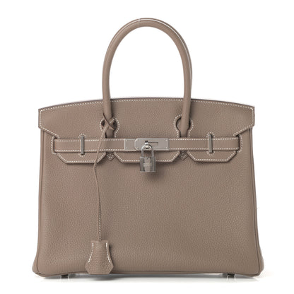 Hermes Togo Birkin 30 Etoupe 1 of 12