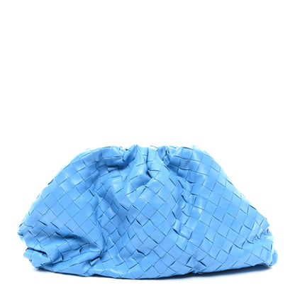 Bottega Veneta Nappa Maxi Intrecciato The Pouch Oversized Clutch Swimming Pool 1 of 8
