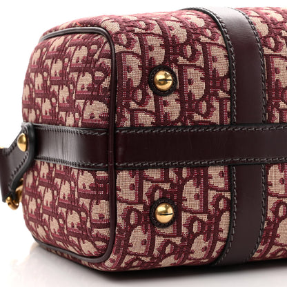 Christian Dior Oblique Boston Bag Bordeaux 9 of 10