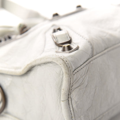 Balenciaga Agneau Classic Hardware Mini City Gris Glace 13 of 14