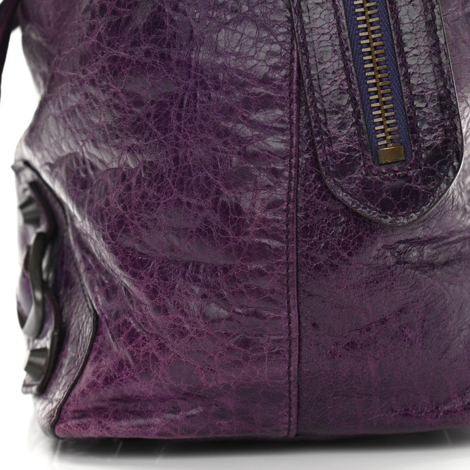 Balenciaga Agneau Classic Hardware Step Violet 15 of 17