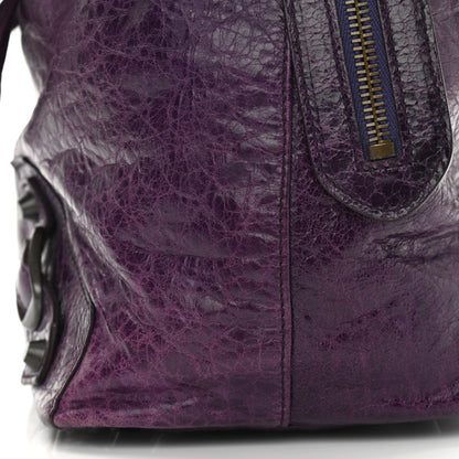 Balenciaga Agneau Classic Hardware Step Violet 15 of 17