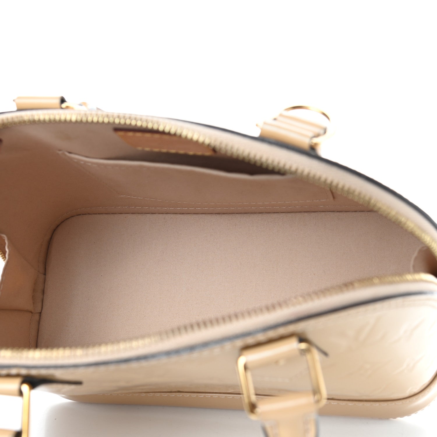 Louis Vuitton Vernis Alma BB Dune 5 of 9