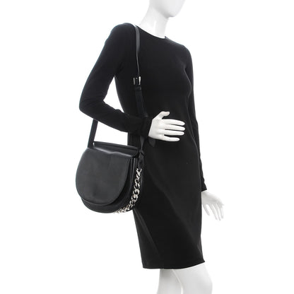 Givenchy Calfskin Infinity Saddle Bag Black 2 of 11