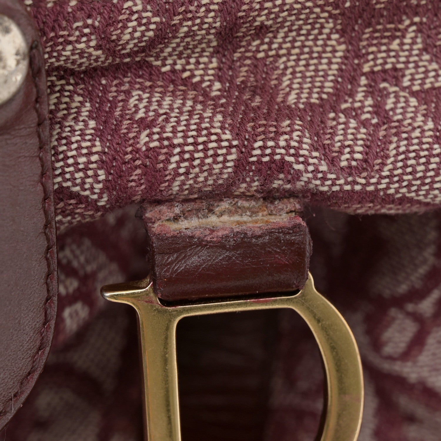 Christian Dior Monogram Boston Red 18 of 18