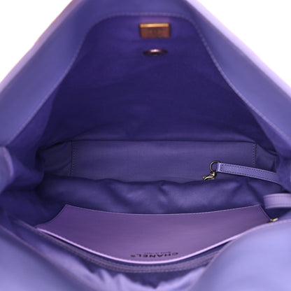 Chanel Shaded Calfskin CC Hobo Light Purple Pink Coral 5 of 10