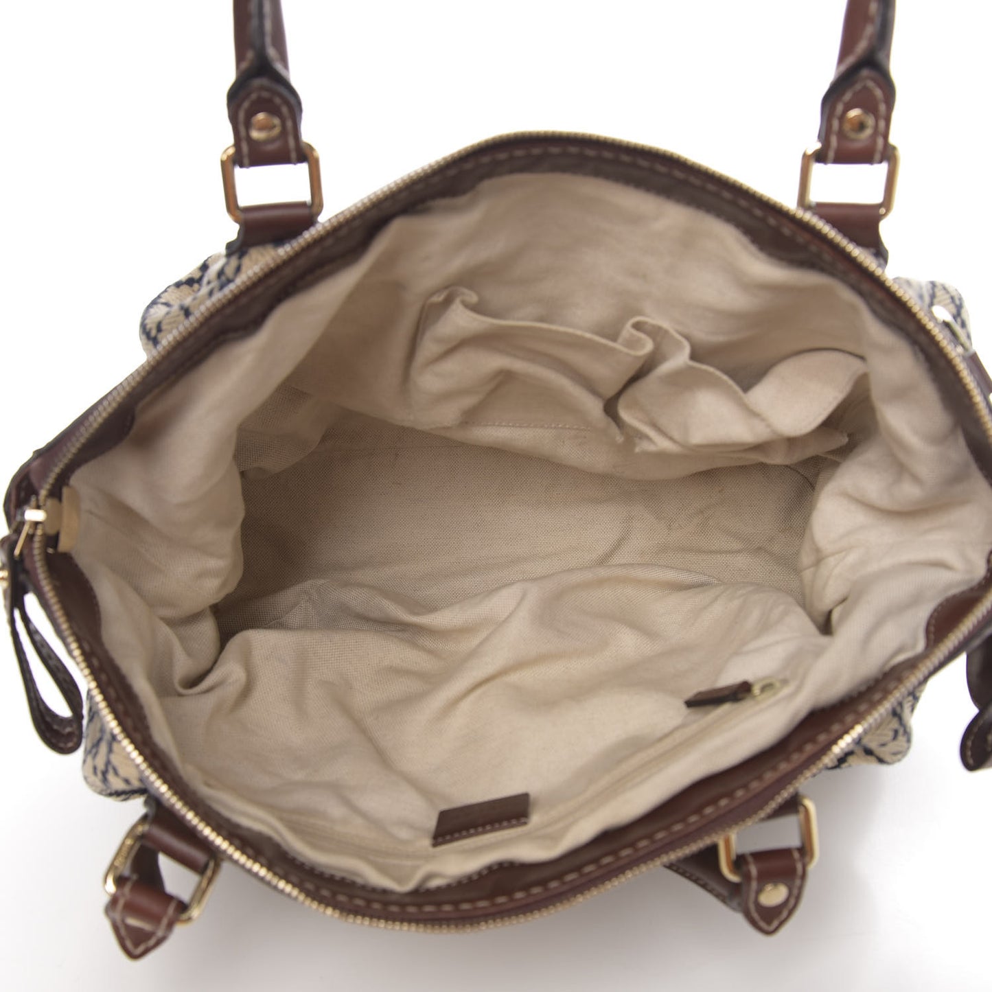 Diamante Large Sukey Top Handle Dark Brown