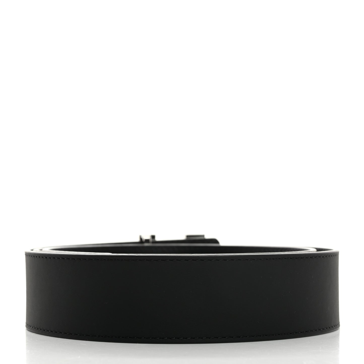 Calfskin 40mm LV Spotlight Belt 100 40 Black