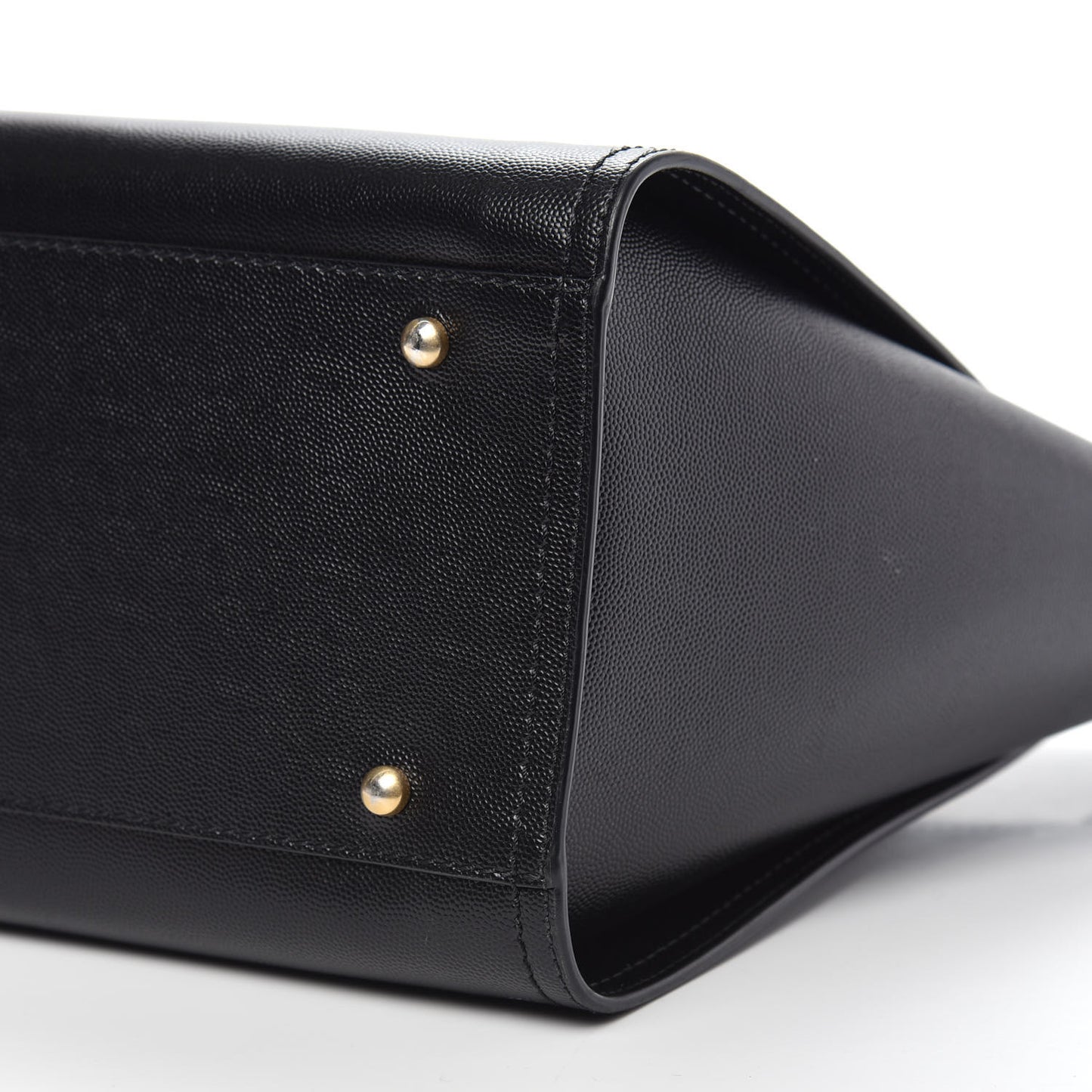 Caviar Small Studded Deauville Tote Black