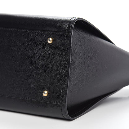 Chanel Caviar Small Studded Deauville Tote Black 11 of 14