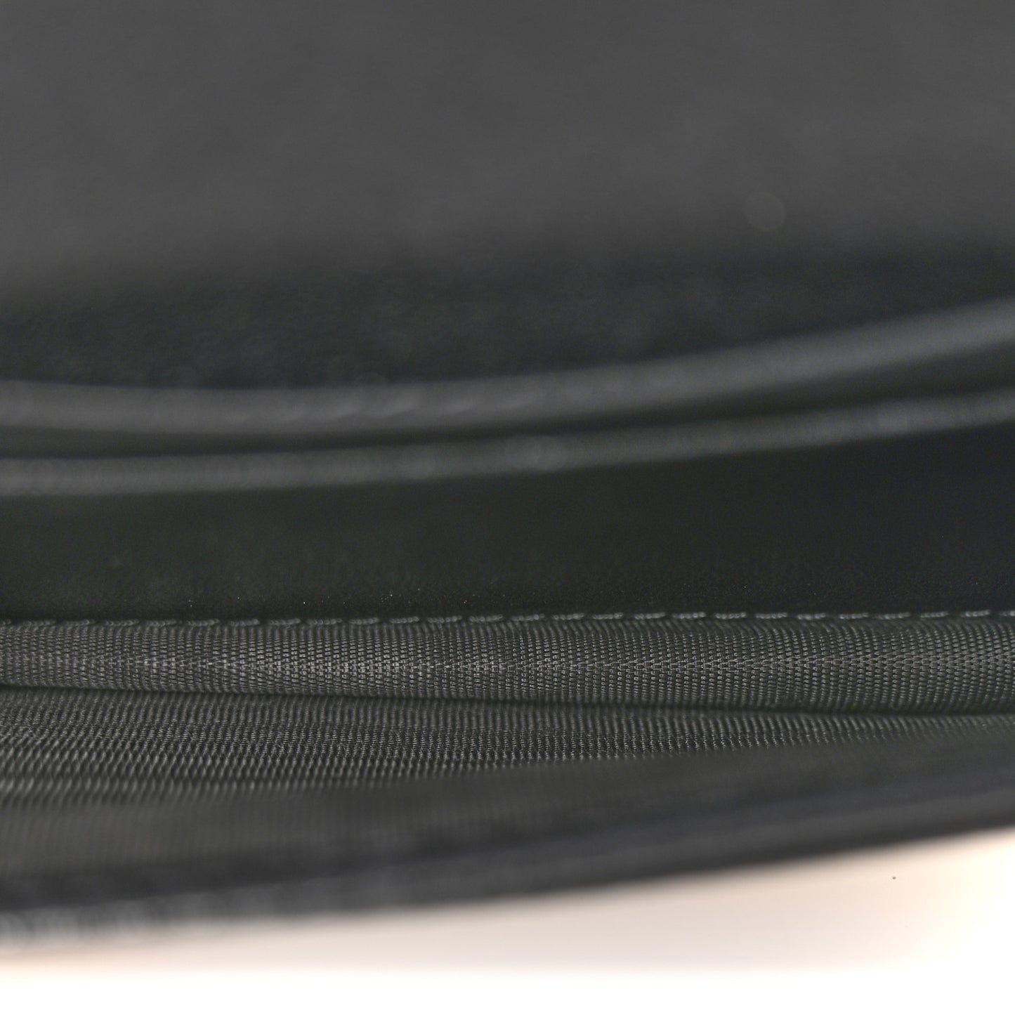 Goatskin Saddle Card Holder Black