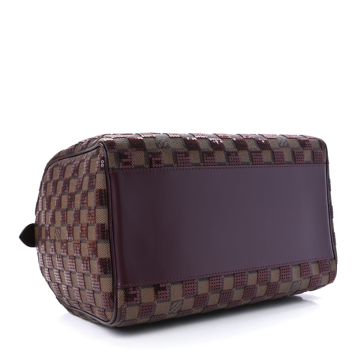 Louis Vuitton Damier Paillettes Speedy 30 Rouge 4 of 14