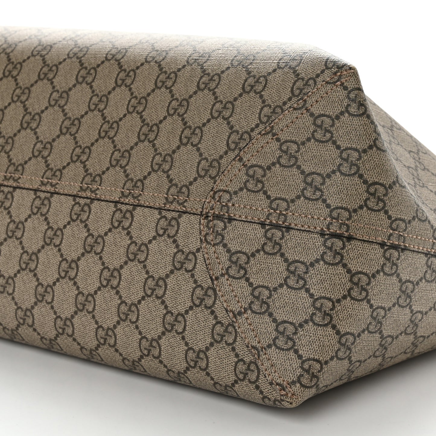 GG Supreme Monogram Medium Ophidia Shopping Tote Ebony