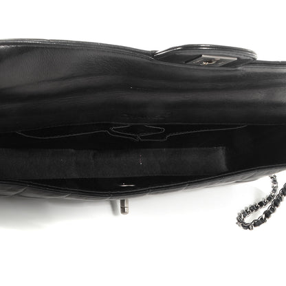 Chanel Lambskin East West Chocolate Bar Flap Black 6 of 10