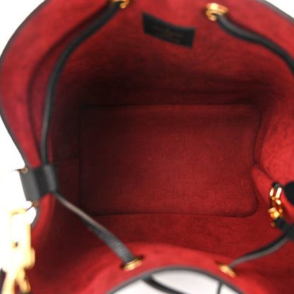 Louis Vuitton LOUIS VUITTON Empreinte Monogram Giant Neonoe MM Black Beige 6 of 12