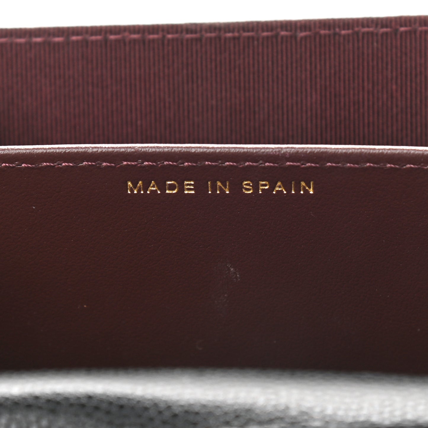 Caviar Quilted Flap Card Holder On Chain Black