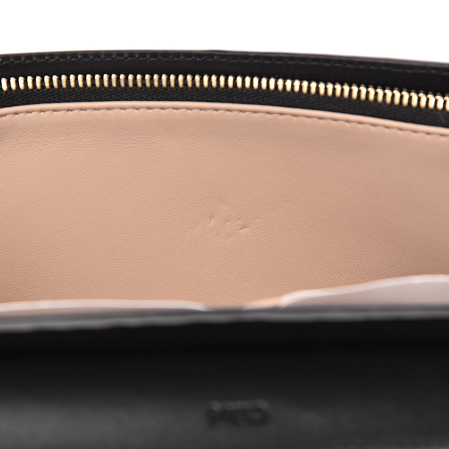 Chloe Shiny Grained Calfskin Aby Wallet on Chain Black 7 of 11