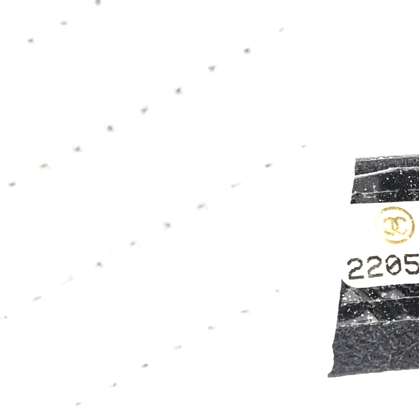 Calfskin Surpique Chevron Small Flap White