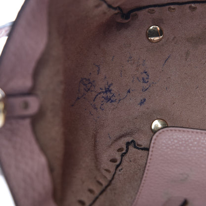 Valentino Garavani Grained Calfskin Small Rockstud Tote Water Rose 8 of 15