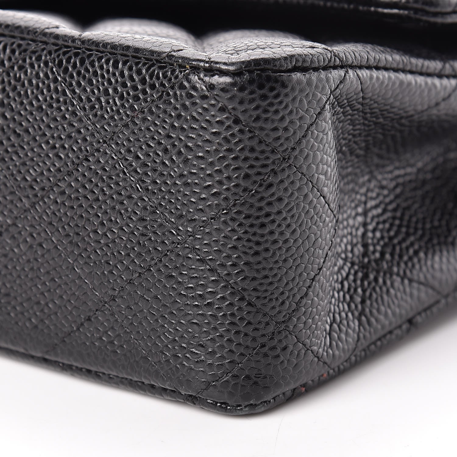 Chanel Caviar Quilted Medium Double Flap Black 10 of 12