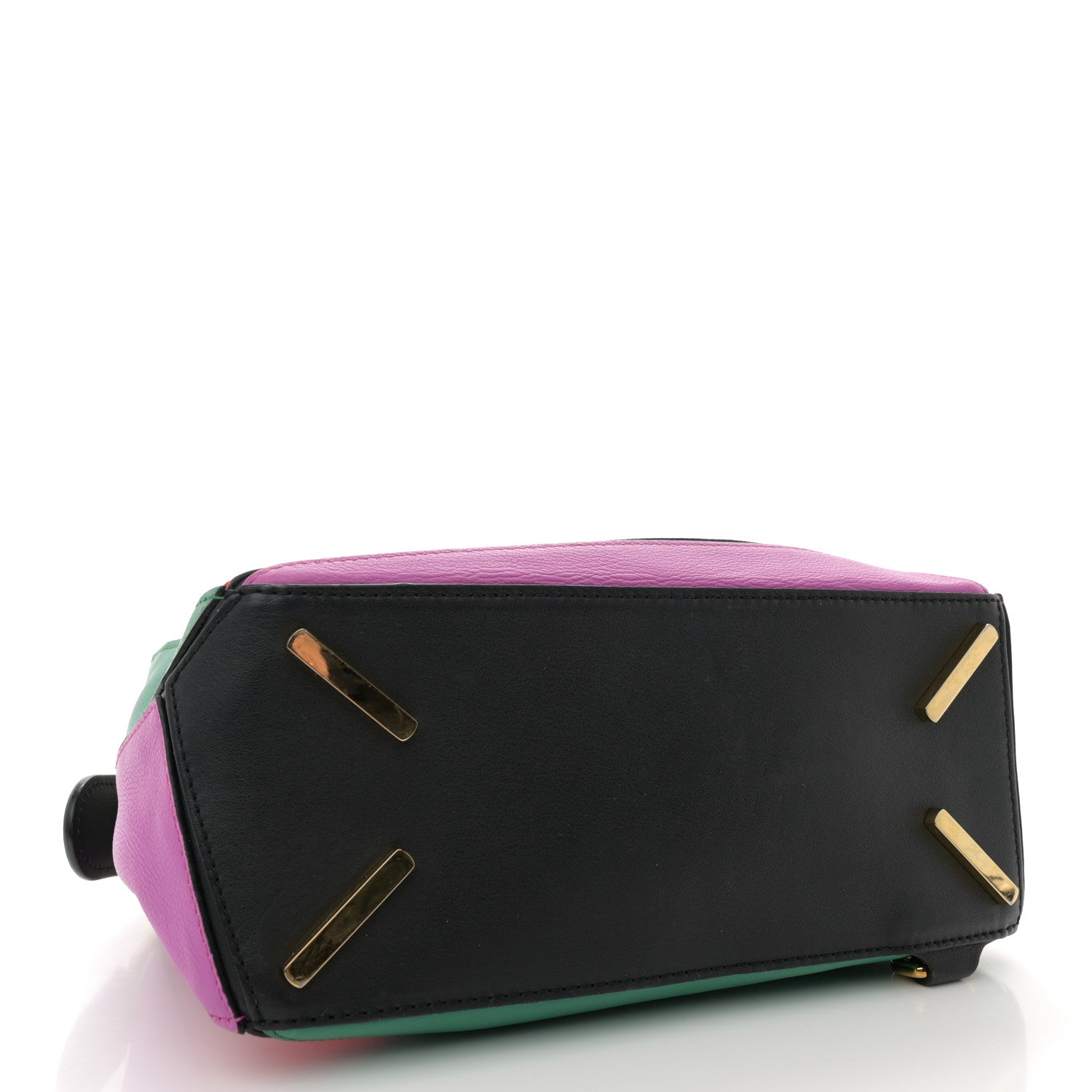 Loewe Calfskin Small Puzzle Bag Multicolor Black 4 of 11