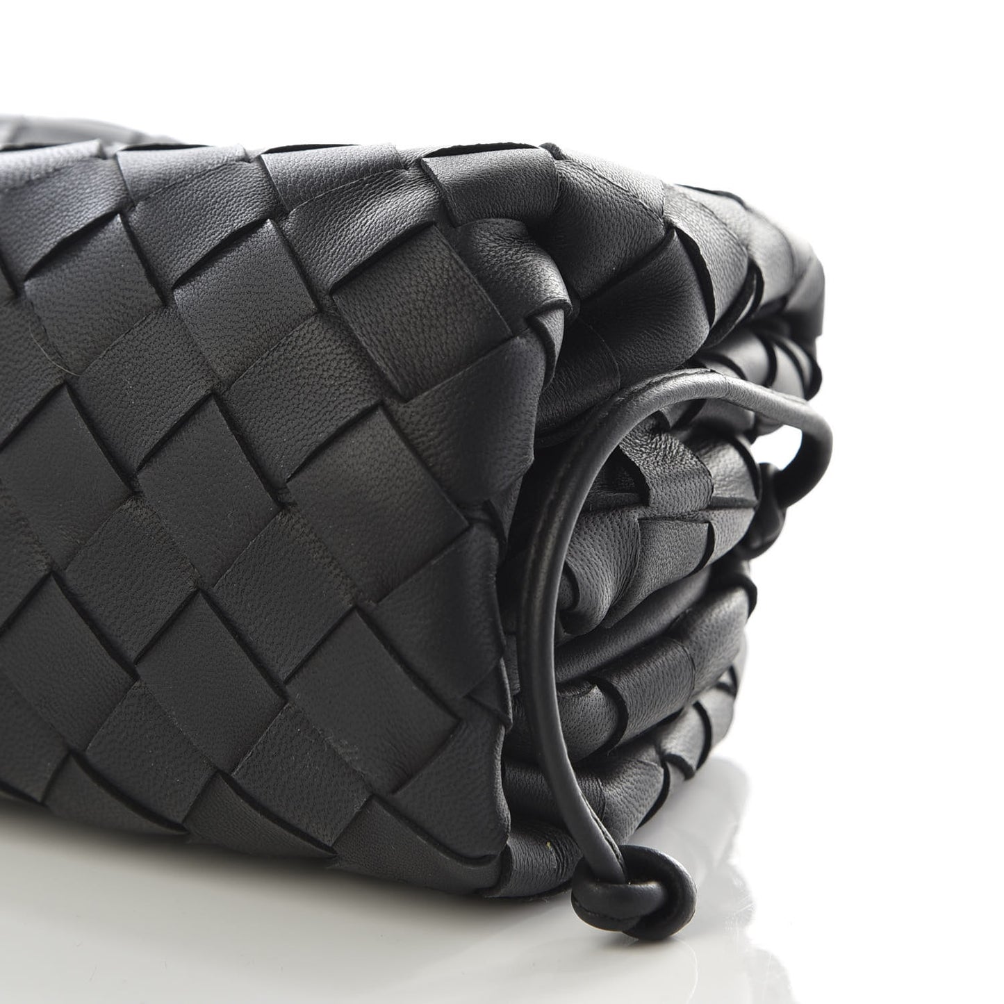 Nappa Intrecciato The Mini Pouch Black