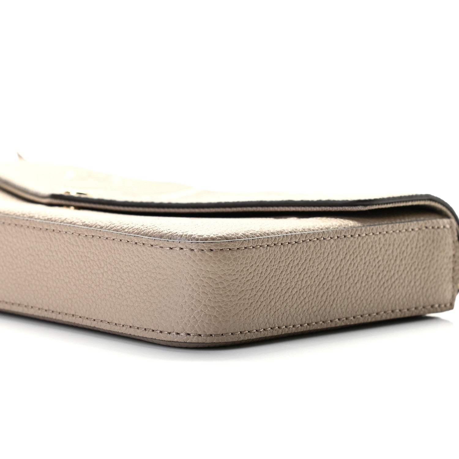Louis Vuitton Empreinte Monogram Giant Felicie Pochette Tourterelle Creme 8 of 9