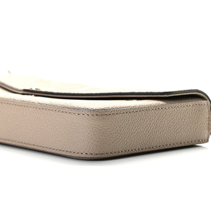 Louis Vuitton Empreinte Monogram Giant Felicie Pochette Tourterelle Creme 8 of 9