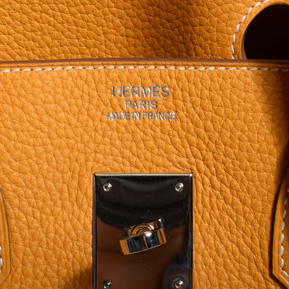 Hermes Togo Birkin 35 Moutarde 6 of 10