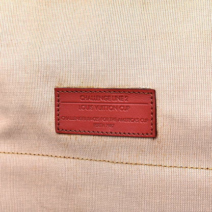 Louis Vuitton Calfskin Cup Challenge Travel Bag Red 5 of 23