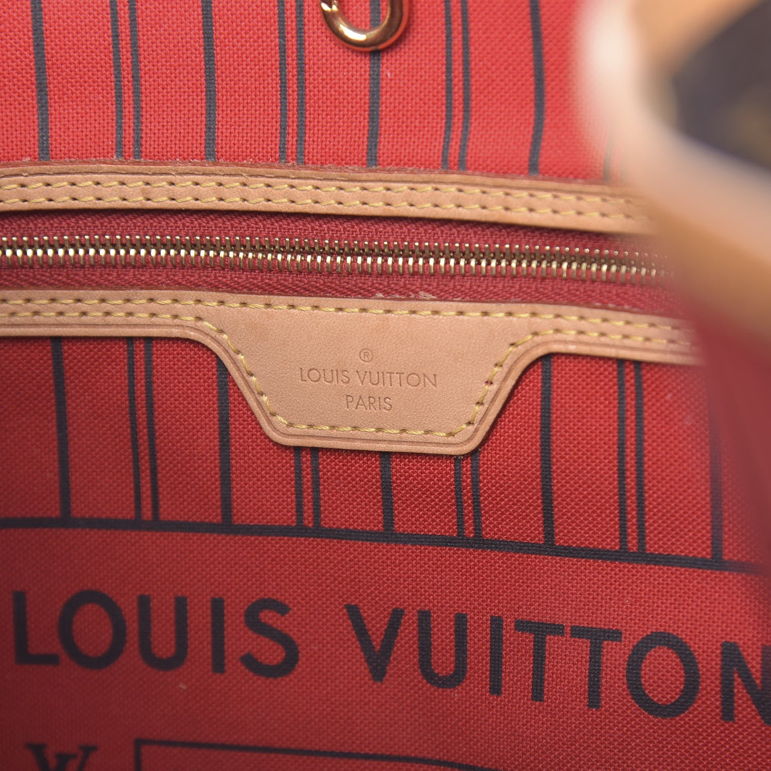 Louis Vuitton Monogram Neo Neverfull MM Cherry 6 of 12