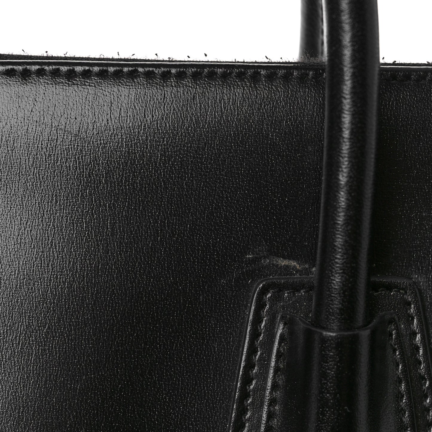 Shiny Lord Calfskin Medium Antigona Black