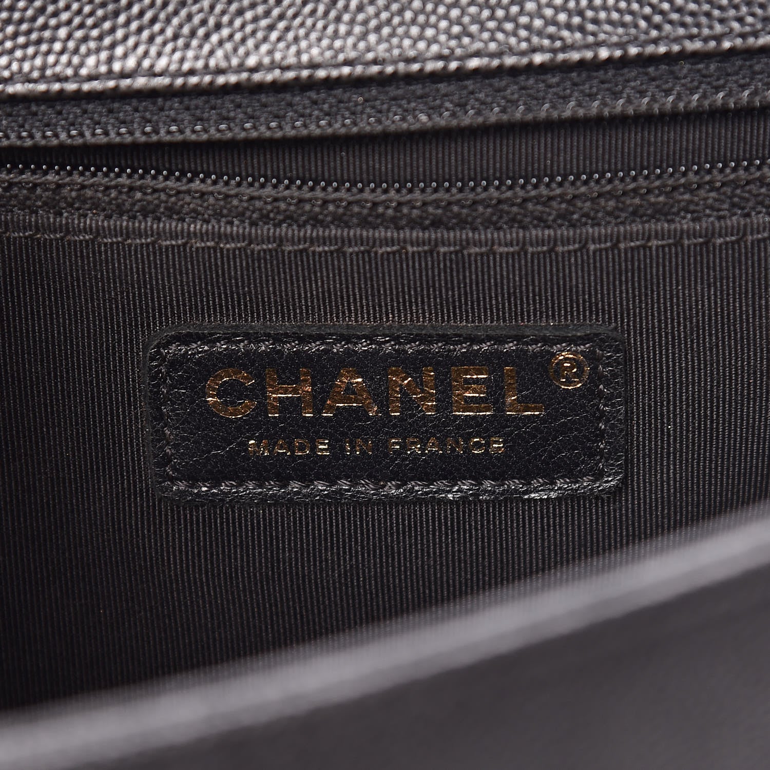 Chanel Caviar Quilted Large Boy Flap Black 8 of 10