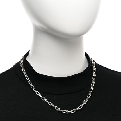 Tiffany Sterling Silver Small HardWear Link Necklace 2 of 4
