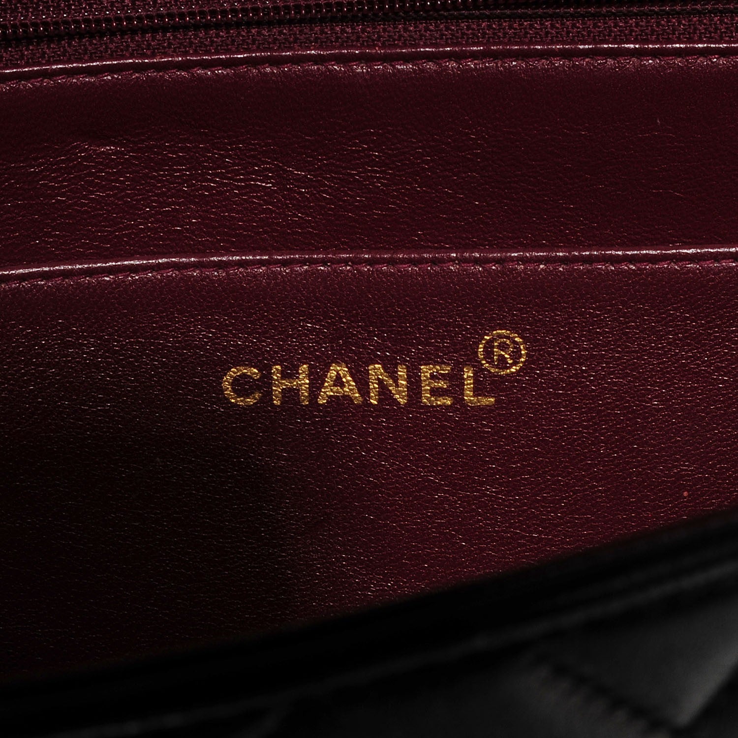 Chanel Lambskin Quilted XL Jumbo Flap Black 6 of 8