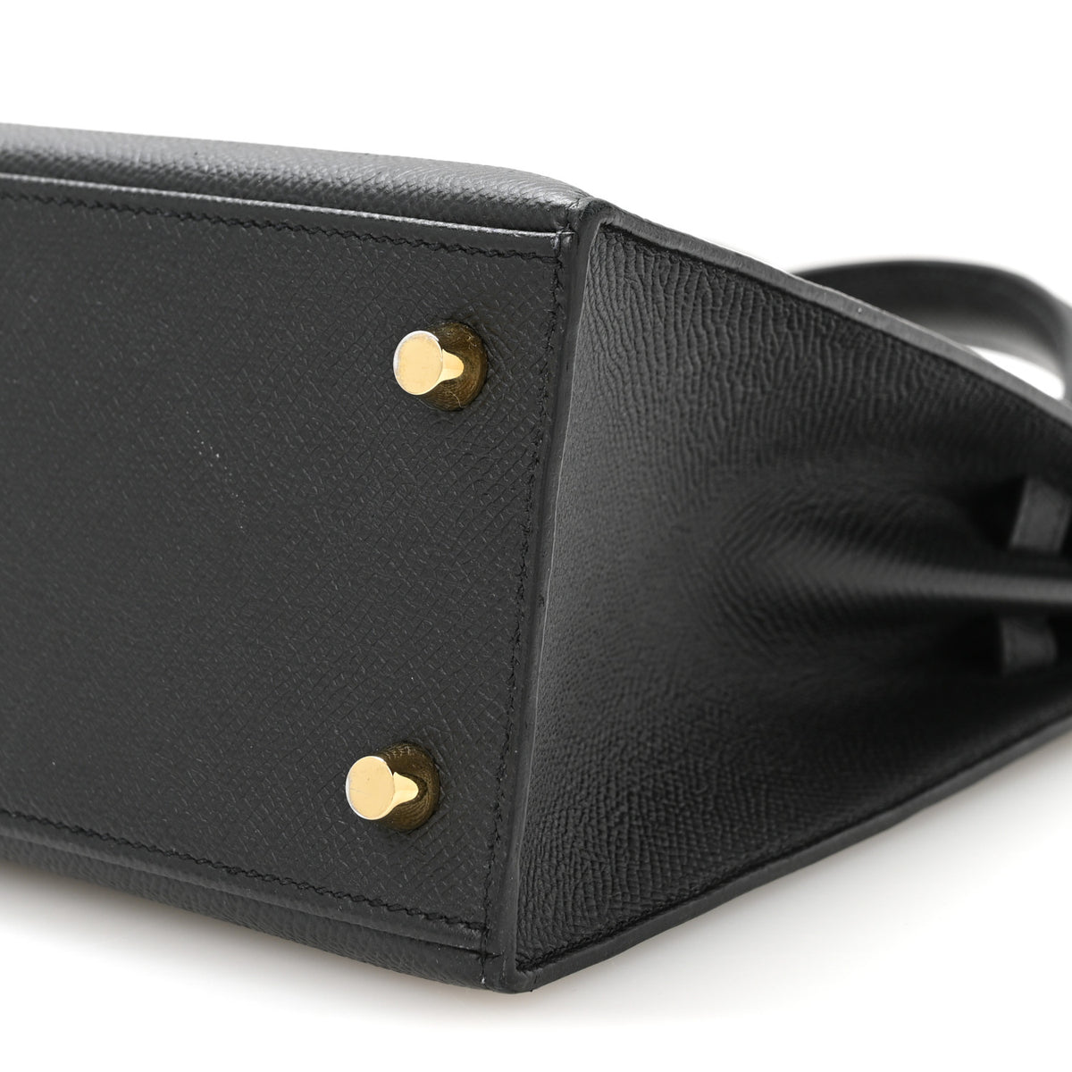 Hermes Epsom Kelly Sellier 25 Black 10 of 11